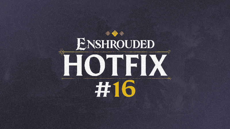 Changelog for Hotfix #16