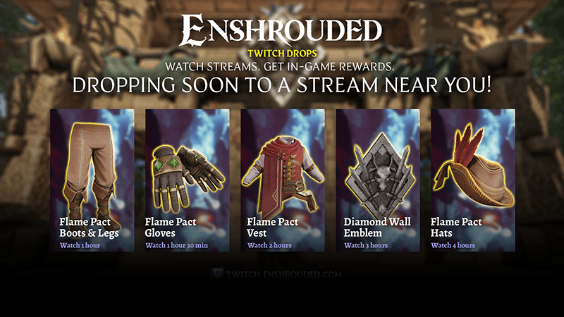 New Enshrouded Twitch Drops