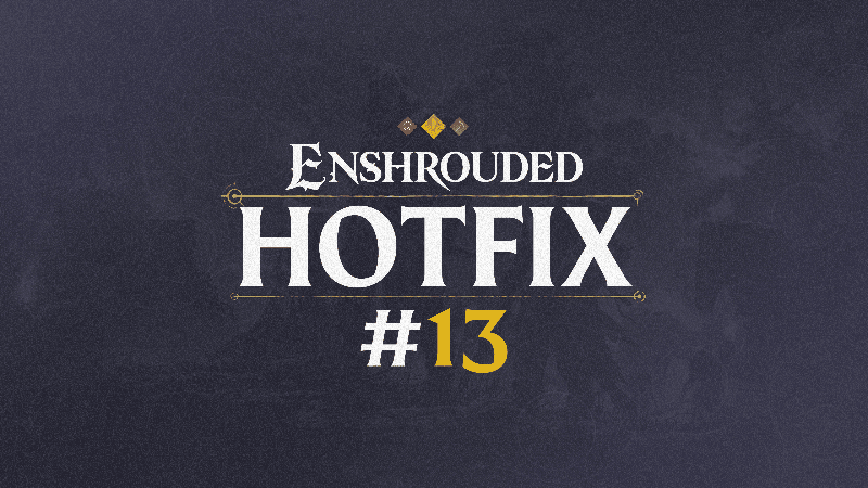 Changelog for Hotfix #13